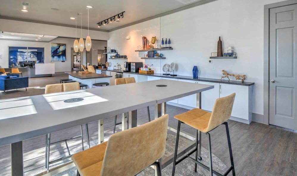 Lounger Area with Coffee Station- The Atlantic Stonebriar