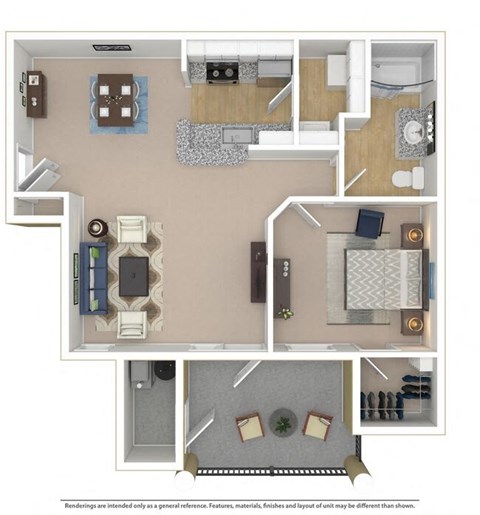 Everett 1 bed|1 bath at The Atlantic BridgeMill, Georgia, 30114