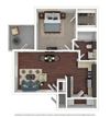 Martinique 1 Bed | 1 Bath | 692 sq ft Palms of Boca Del Mar