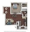 Martinique
1 Bed | 1 Bath | 709 sq ft Palms of Boca Del Mar
