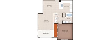 Aruba Beds: 1, Baths: 1, SQFT: 875- The Atlantic Doral