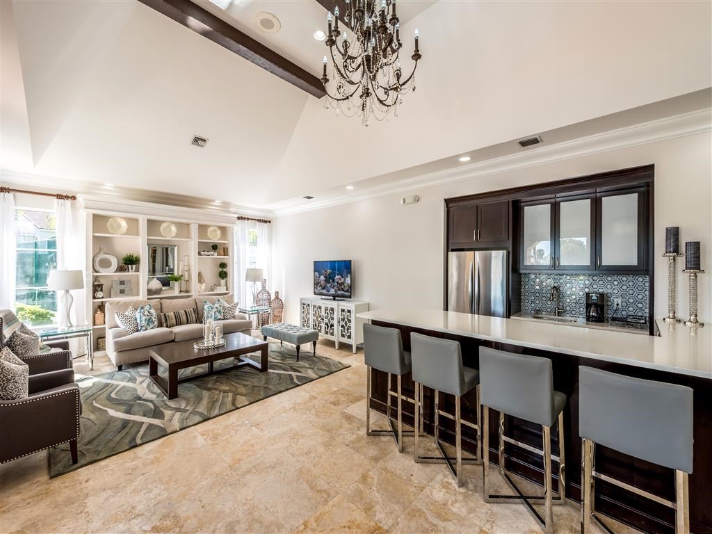 Resident Lounge with Coffee Station.