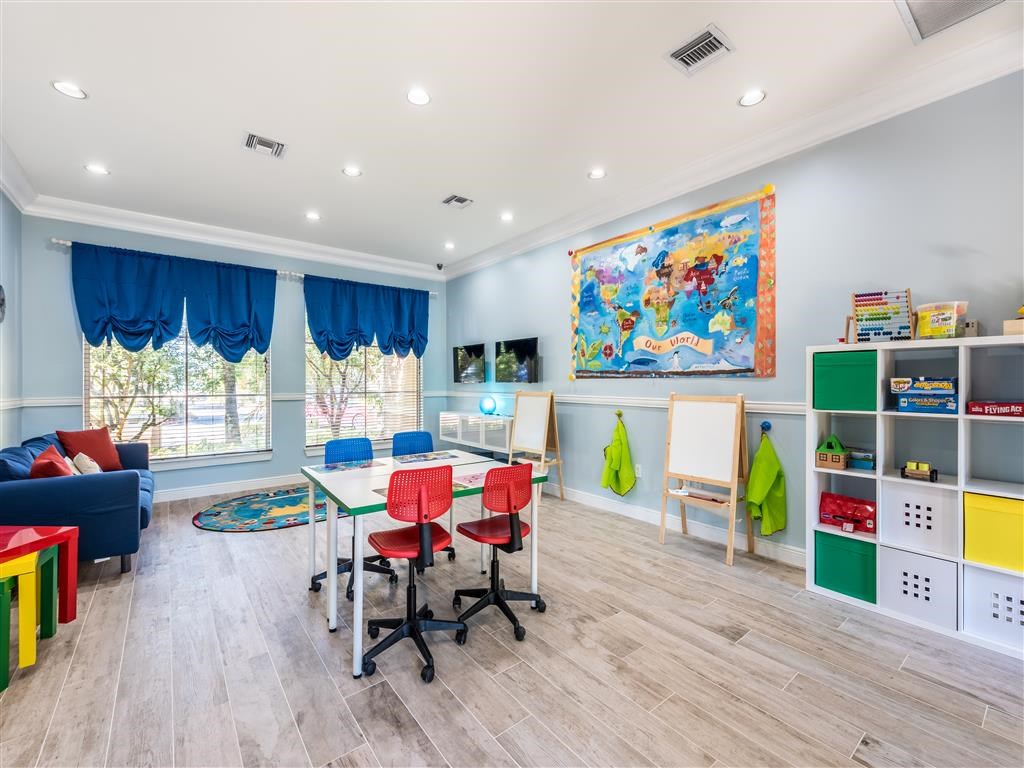 Indoor Kid's Playroom.