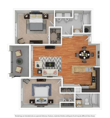 Dijon 2 Beds | 2 Baths | 1,154 sq ft- St. Andrews Weston