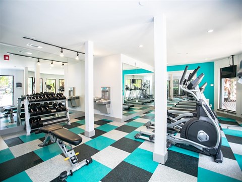 24-Hour State-of-the-Art Fitness Center.