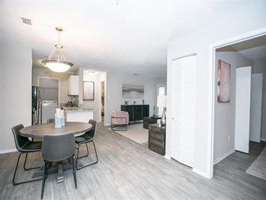 Model. Dining Room Area.