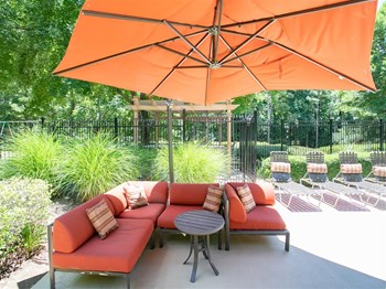 preston swimming pool with patio furniture