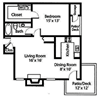 Executive floor plan