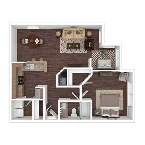 a1 floor plan 1 bedroom 1190 square feet the