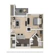 A1 1 Bed | 1 Bath | 660 sq ft