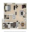 A2
1 Bed | 1 Bath | 843 sq ft