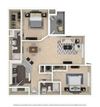 B1 2 Beds | 2 Baths | 1,048 sq ft