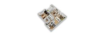 Landsbury Floor Plan at The Atlantic Canton Ridge, Georgia
