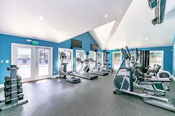 Fitness Area at Morningside Courts, Atlanta, GA, 30324