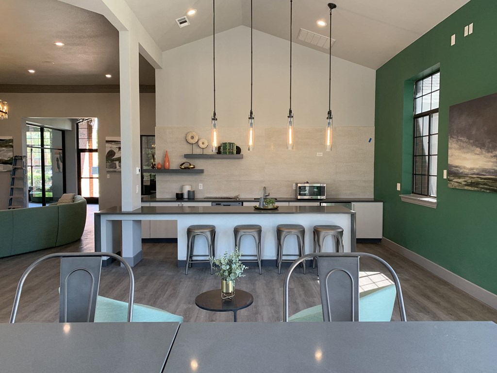 Resident Lounge with Coffee Station at 2803 Riverside, Grand Prairie, TX, 75050