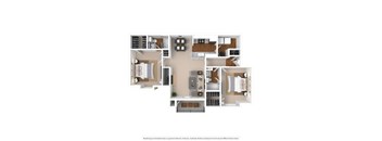 Beds: 2, Baths: 2, SQFT: 1,100 - Atlantic Newtown