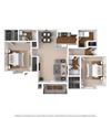 Beds: 2, Baths: 2, SQFT: 1,100 - Atlantic Newtown