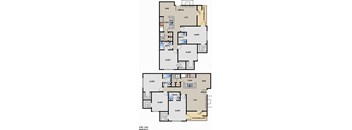 3 Bedroom Floor Plan at Magnolia Terrace, Charlotte