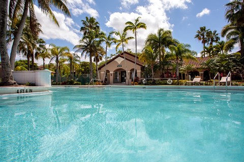 Resort Inspired Pool at St. Andrews at Weston, Weston, FL, 33326.