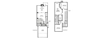 C8AG - Attached Garage Columbia  (Townhome)