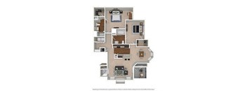 2 Bd 2 Bth SQ FT 1152 - Palazzo at Palazzo, San Marcos, TX, 78666