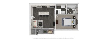 A11 Bed | 1 Bath | 550 sq ft at The Atlantic Loring Heights, Atlanta, GA