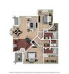 B2LG Beds: 2, Baths: 2, SQFT: 1,325