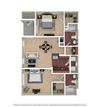 B3L
Beds: 2, Baths: 2, SQFT: 997