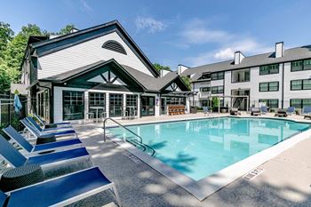 Pool And Sundecks at Morningside Courts, Georgia, 30324