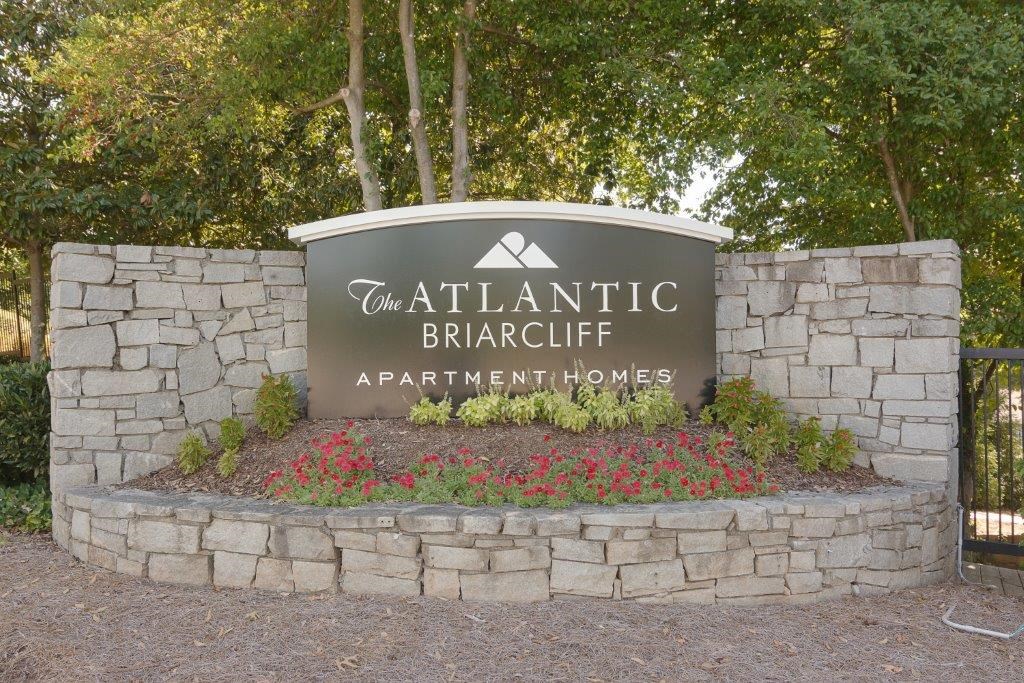 Monument Sign at The Atlantic Briarcliff, Georgia