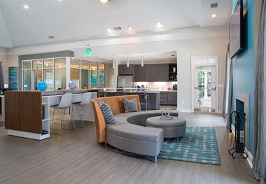 Clubhouse with Lounge area.