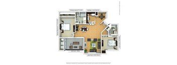 a floor plan of a house