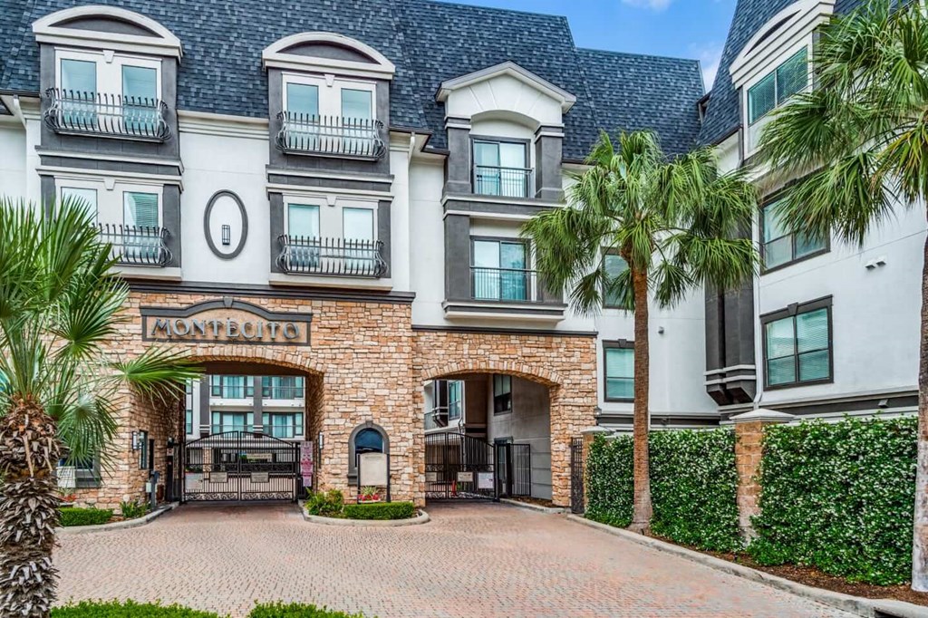 A large, luxurious building  at Montecito Apartments, Houston, TX, 77056