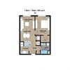 1 Bedroom, 1 Bathroom