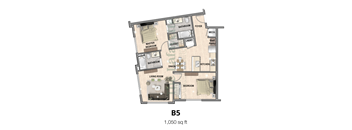 The Lafayette Stamford B5 2 bedroom apartment is 1,050 square feet in stamford ct now leasing. Open concept modern amenities tour today