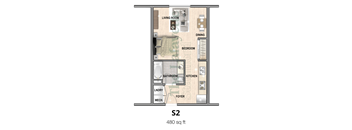The Lafayette Stamford S2 Studio apartment is 480 square feet in stamford ct now leasing. Open concept modern amenities tour today