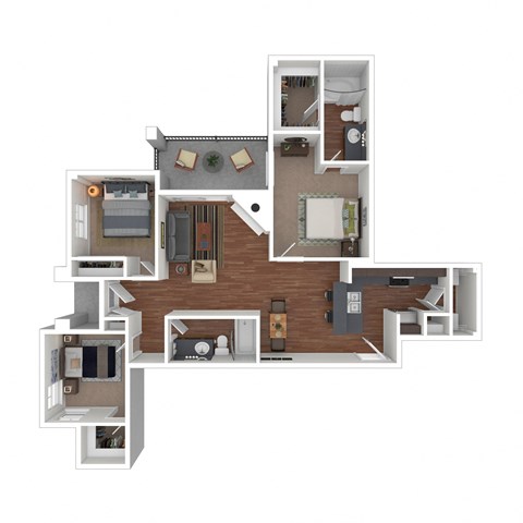 7200 Preston Rd 1-3 Beds Apartment for Rent - Photo Gallery 37