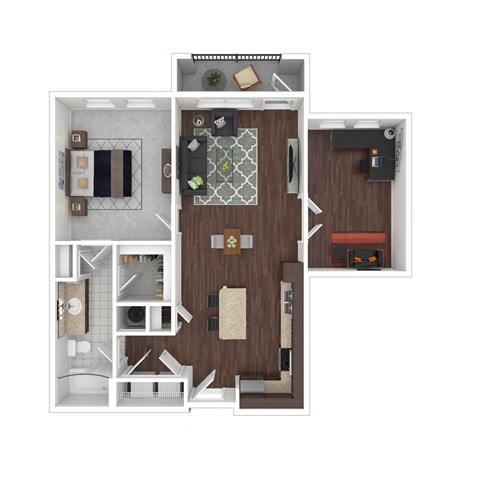 4451 Vilana Ridge Studio-2 Beds Apartment for Rent - Photo Gallery 55