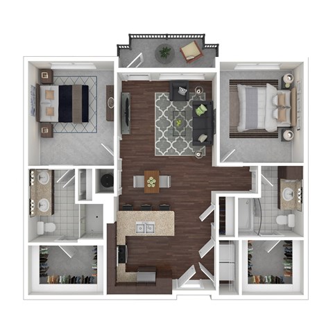 4451 Vilana Ridge Studio-2 Beds Apartment for Rent - Photo Gallery 56