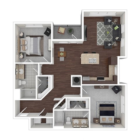 4451 Vilana Ridge Studio-2 Beds Apartment for Rent - Photo Gallery 57