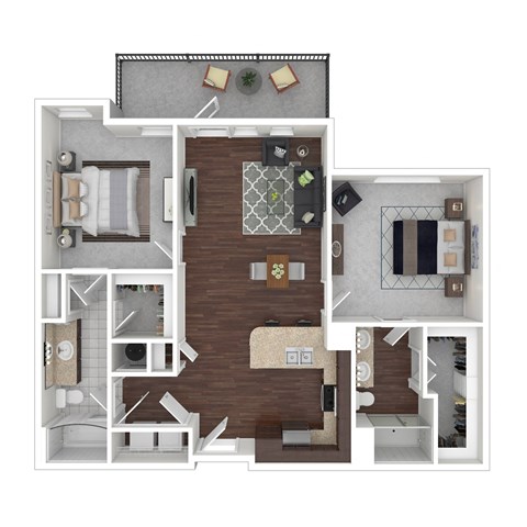 4451 Vilana Ridge Studio-2 Beds Apartment for Rent - Photo Gallery 58