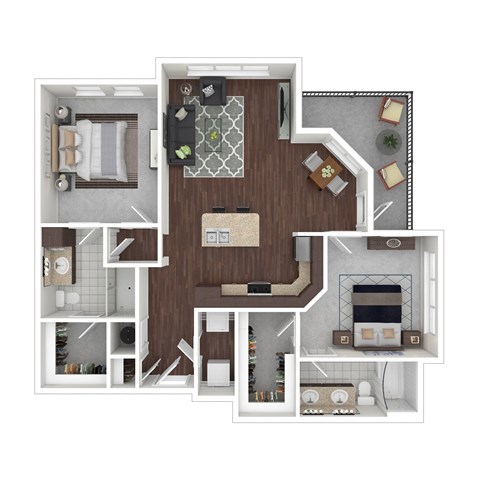 4451 Vilana Ridge Studio-2 Beds Apartment for Rent - Photo Gallery 59