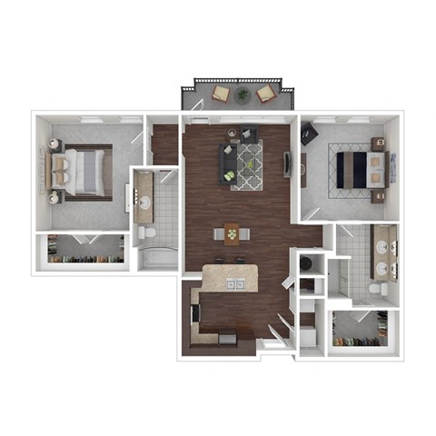 4451 Vilana Ridge Studio-2 Beds Apartment for Rent - Photo Gallery 60