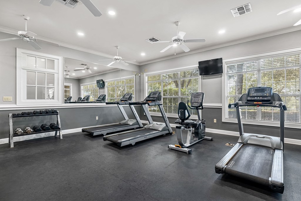 the estates at tanglewood|fitness room
