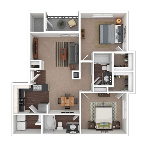 6818 Northbury Lane 1-3 Beds Apartment for Rent - Photo Gallery 29