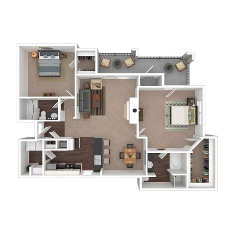 6818 Northbury Lane 1-3 Beds Apartment for Rent - Photo Gallery 32