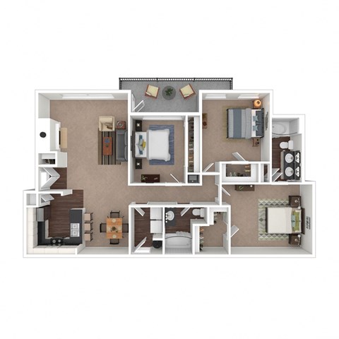 6818 Northbury Lane 1-3 Beds Apartment for Rent - Photo Gallery 34