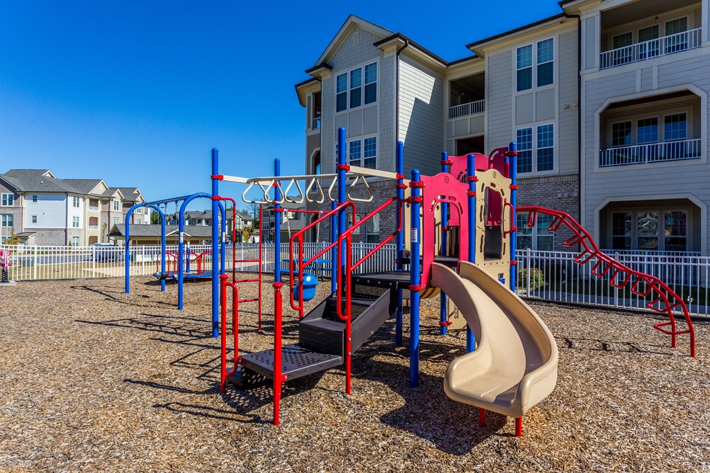 a playground at the preserve at polk apartments