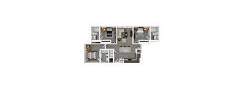 a floor plan of 3 bedroom 2100 sq ft
