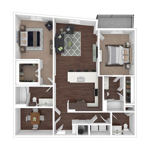 8213 Meadow Studio-3 Beds Apartment for Rent - Photo Gallery 51